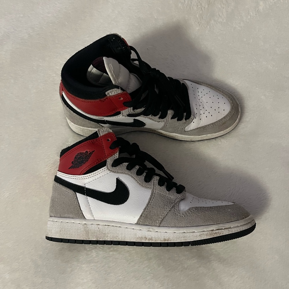 Nike Air Jordan Retro High in Red, Black, and White